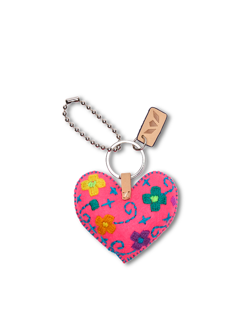 Consuela Felt Alphabet Charms - Corazon