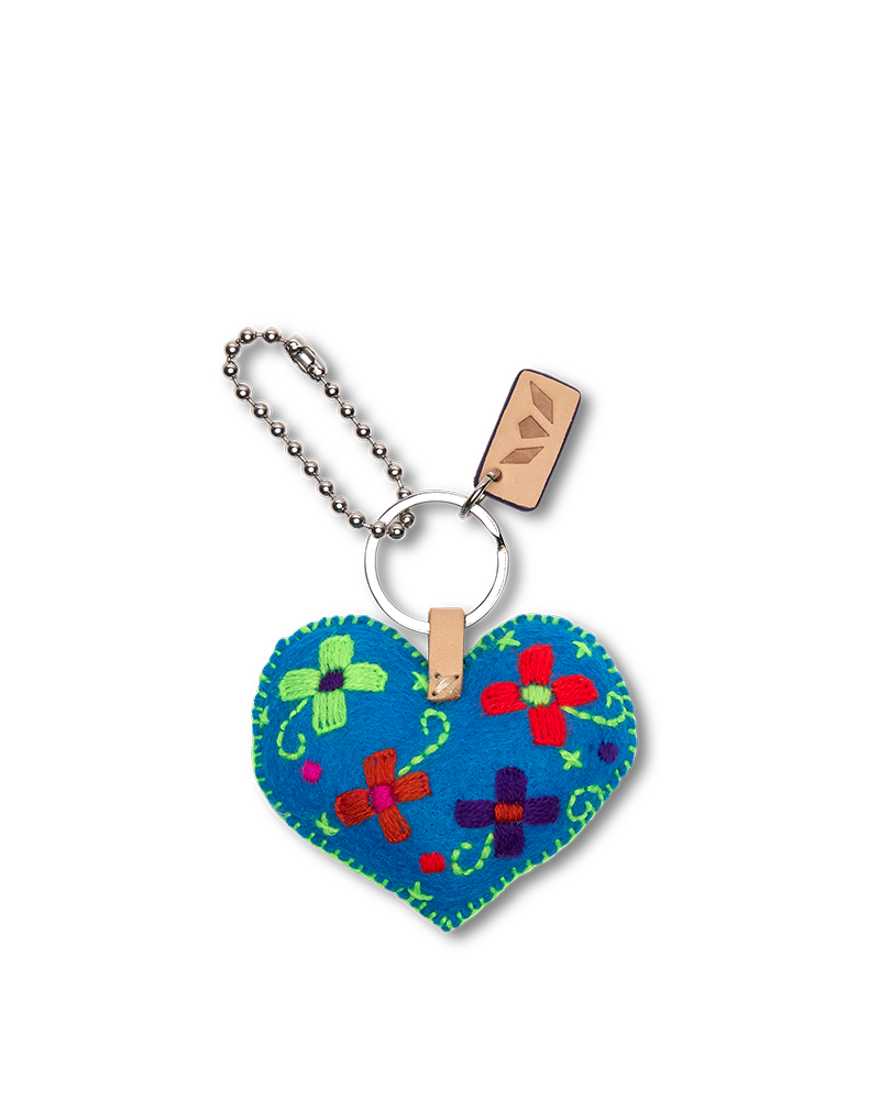 Consuela Felt Alphabet Charms - Corazon