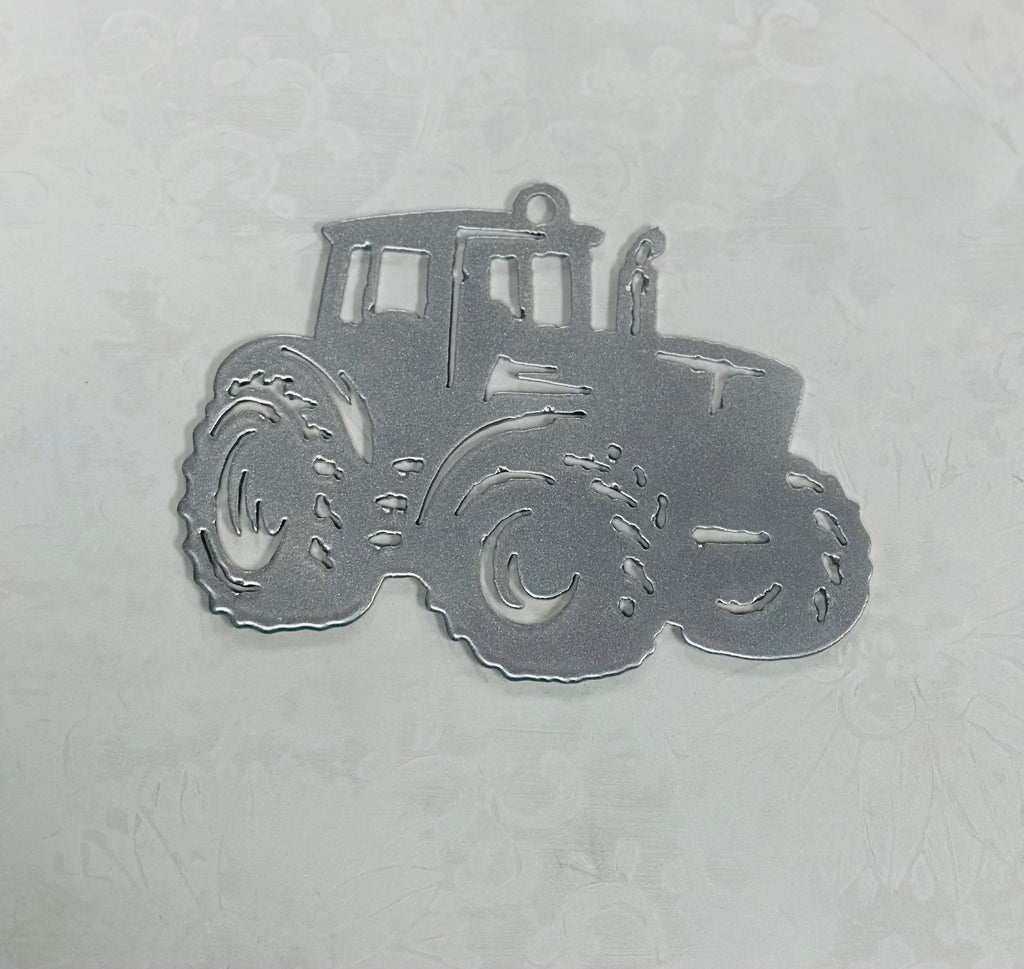 Modern Tractor Ornament