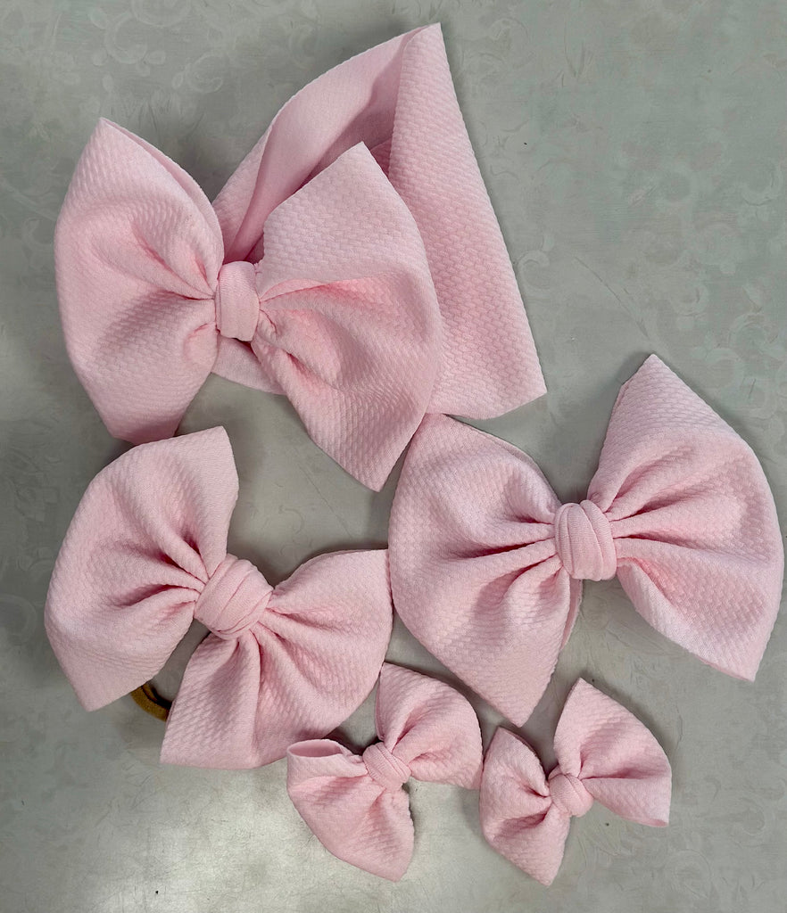 Baby Pink Bow Collection – Steel Grace