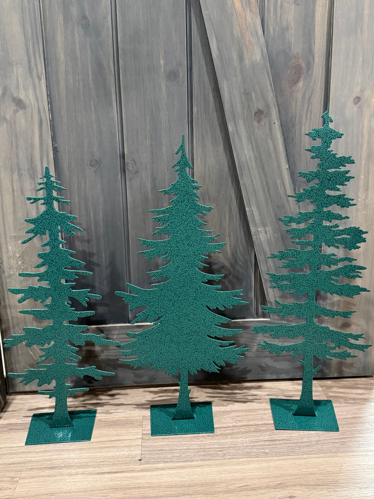 Metal Evergreen Tree