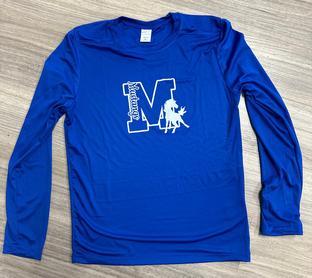 Mustangs M Long Sleeve Tee