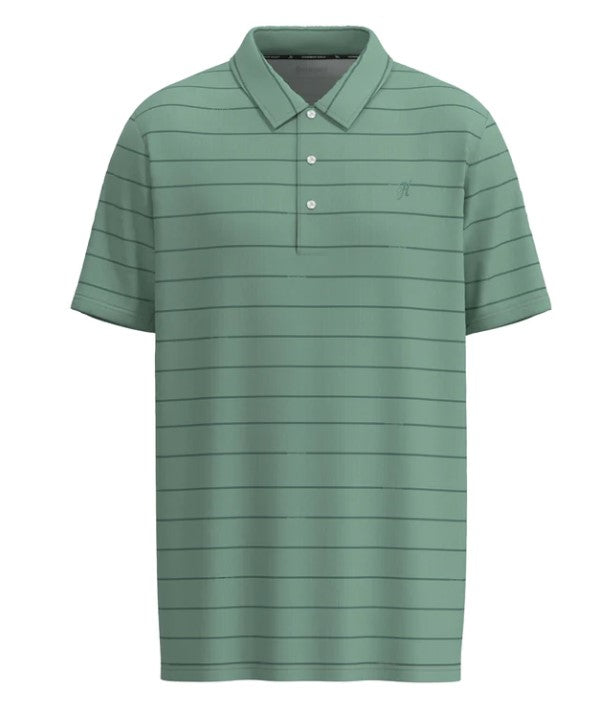 Hooey "The Weekender" Sage with Grey Stripes Polo