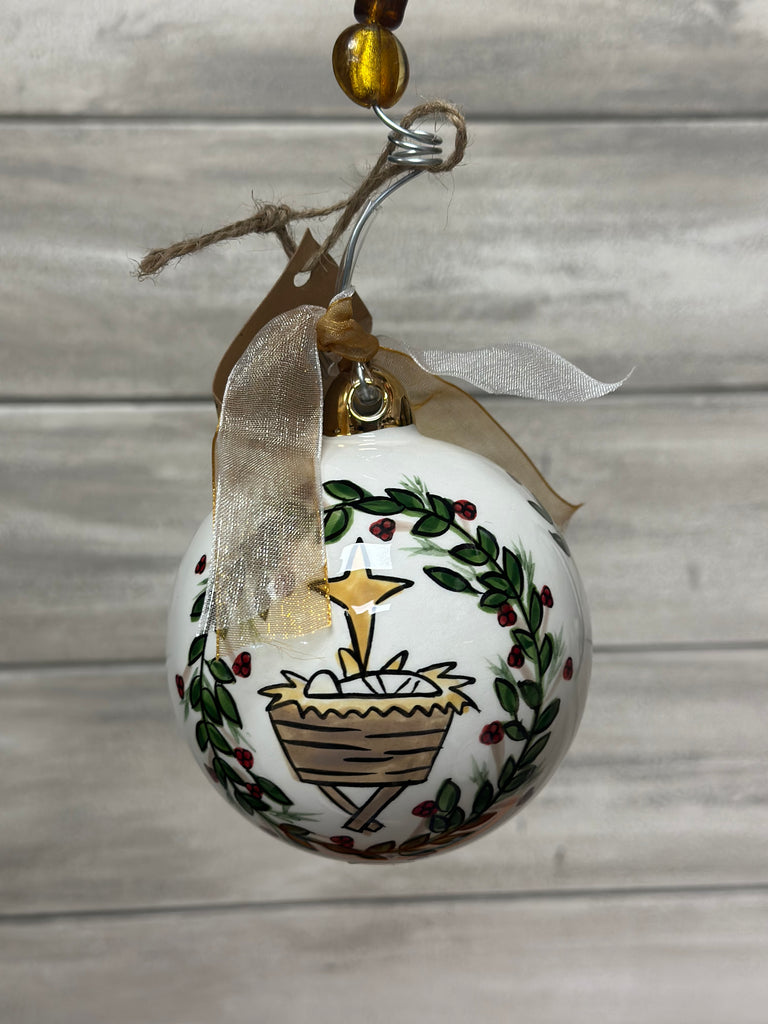 Let Us Adore Him Ornament