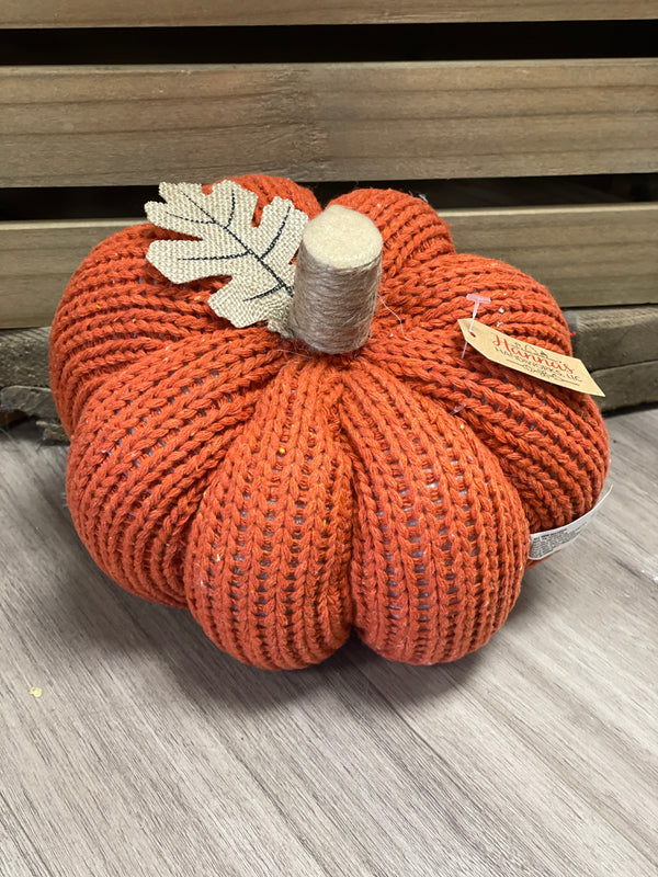Fall Sweater Knit Pumpkins