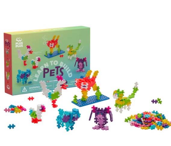 Plus-Plus USA - Learn To Build - Pets