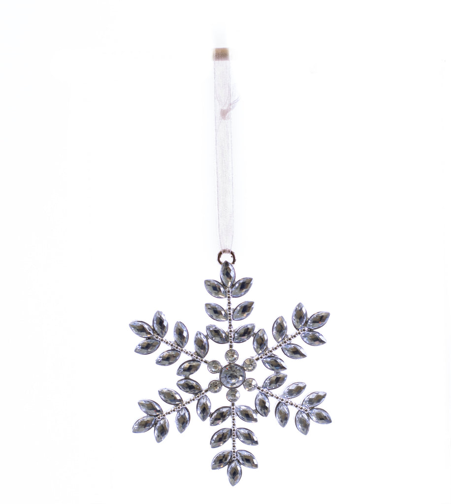 Crystal Snowflake Ornament