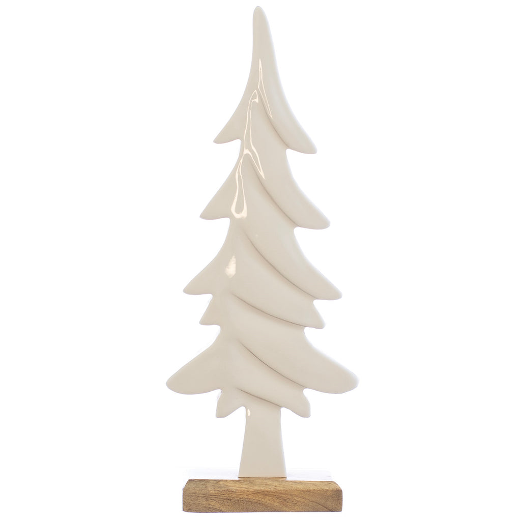 White Enamel Tree