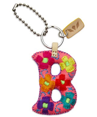 Consuela Felt Alphabet Charm - Pink