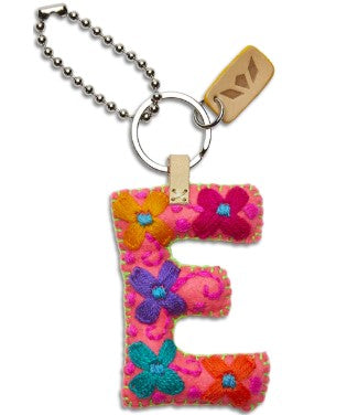Consuela Felt Alphabet Charm - Pink