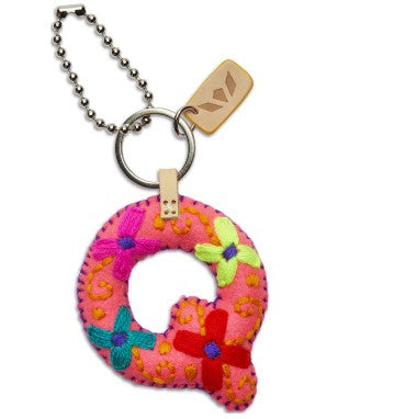 Consuela Felt Alphabet Charm - Pink