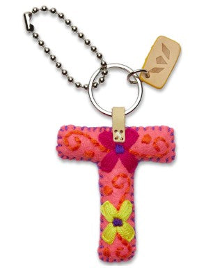Consuela Felt Alphabet Charm - Pink