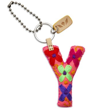 Consuela Felt Alphabet Charm - Pink