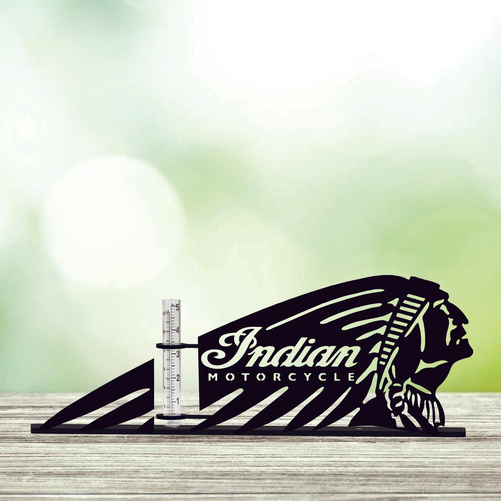 Indian Motorcycle - Rain Gauge