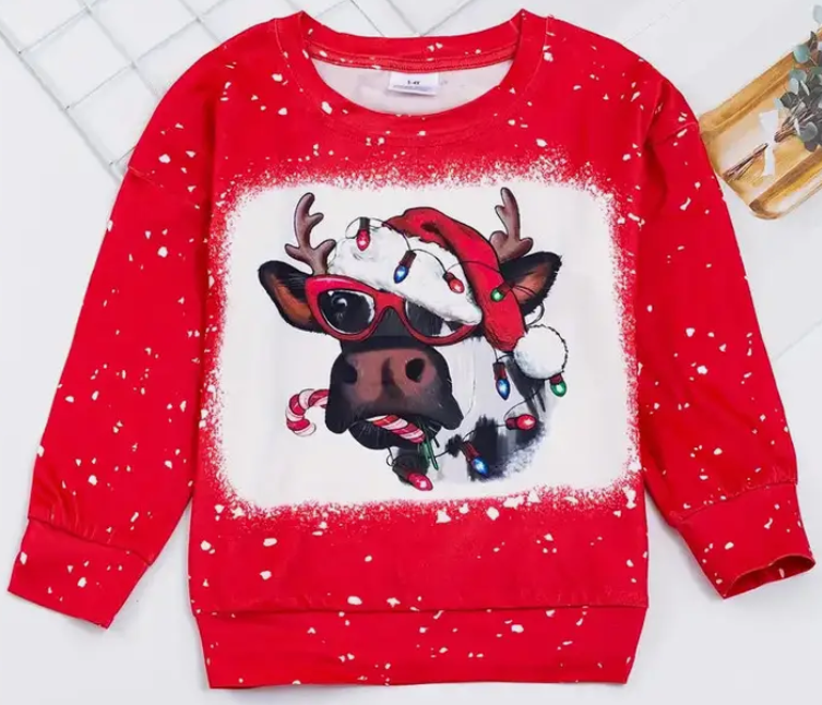 Christmas Lights Vs Cow