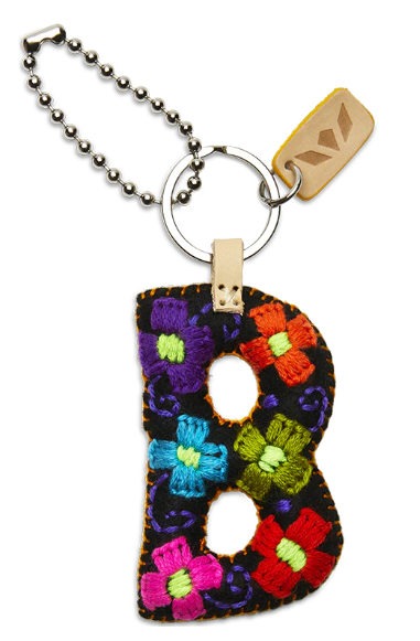 Consuela Felt Alphabet Charms - Black