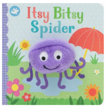 Itsy Bitsy Spider Puppet Board Book