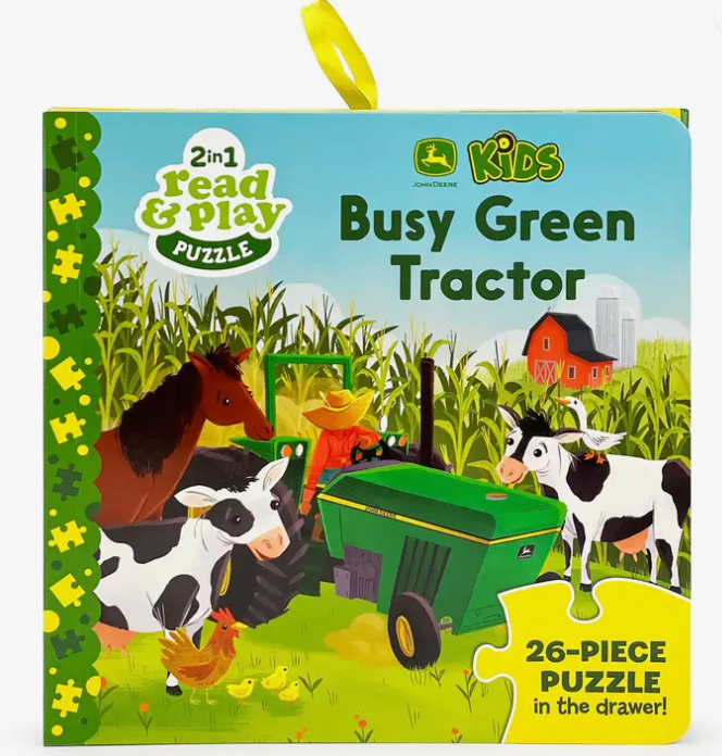 John Deere Kids Busy Green Tractor
