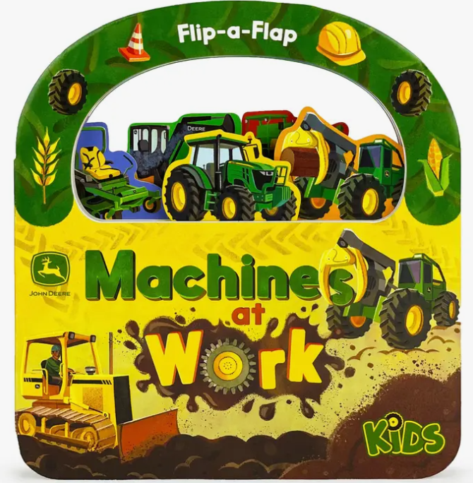 John Deere Kids Machines At Work Board Book