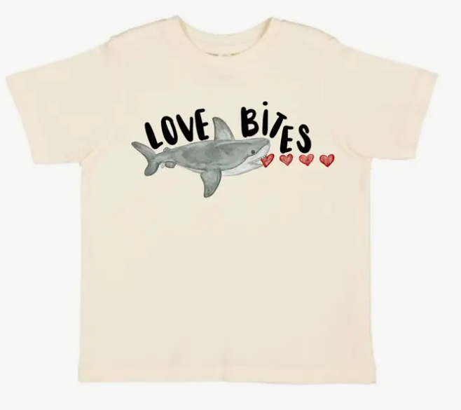 Love Bites- Valentine Shirt-Printed Valentine Tee