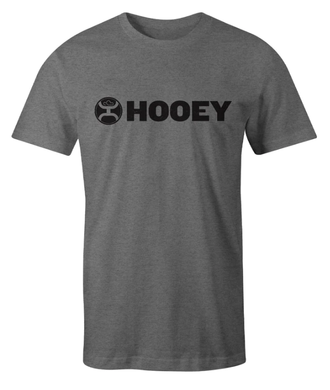 Hooey  "LOCK-UP" CHARCOAL TEE