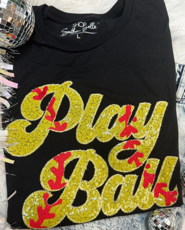 Play Ball Softball Short Sleeve Tee