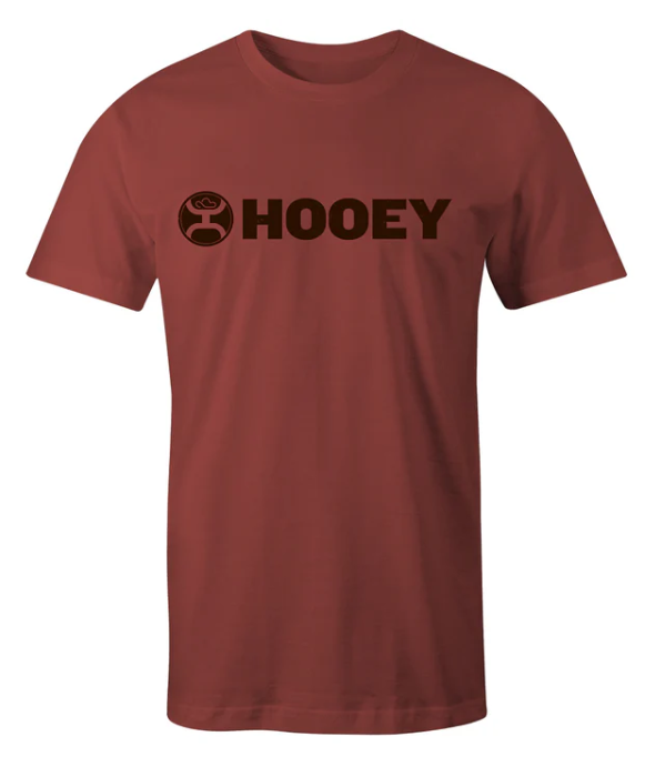 Hooey "LOCK-UP" CRIMSON T-SHIRT