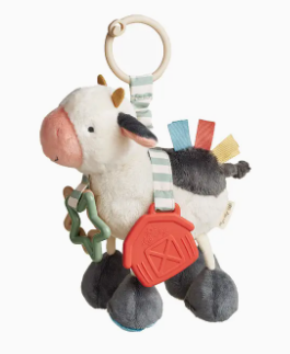 Cow Itzy Friends Link & Love™ Activity Plush