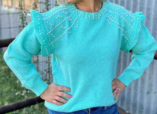 You Are The Pearl Sweater