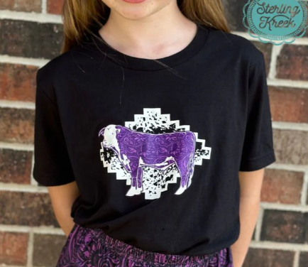 The Tooled Hereford Tee Kids