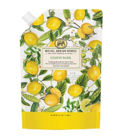 Michel Design - Foaming Soap Refill - Lemon Basil