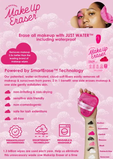 Ruby Red MakeUp Eraser PRO