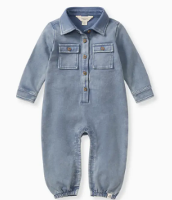 Acid Wash Infant Jumpsuit