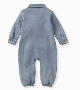 Acid Wash Infant Jumpsuit