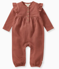 Dotted Rib Infant Jumpsuit
