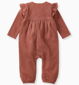 Dotted Rib Infant Jumpsuit