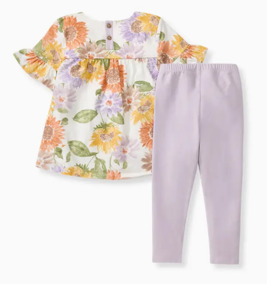 Sweet Sunflowers Tunic Set
