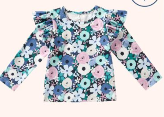 Winter Floral Skort and Top