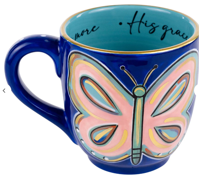 Blue Butterflies Mug