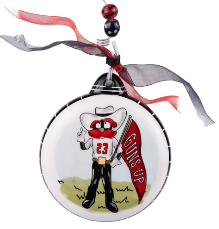 Texas Tech Mascot Puff Ornament