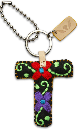 Consuela Felt Alphabet Charms - Black