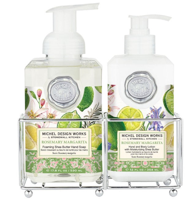 Michel Design - Handcare Caddy - Rosemary Margarita