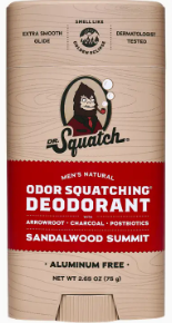 Dr. Squatch Odor Squatching Deodorant