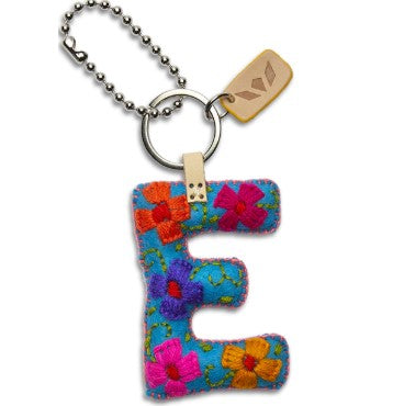 Consuela Felt Alphabet Charms - Turquoise