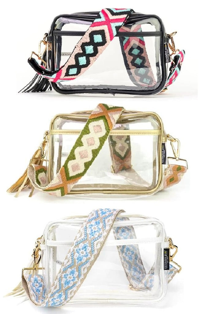 Clear Courtney Stadium Crossbody Bag