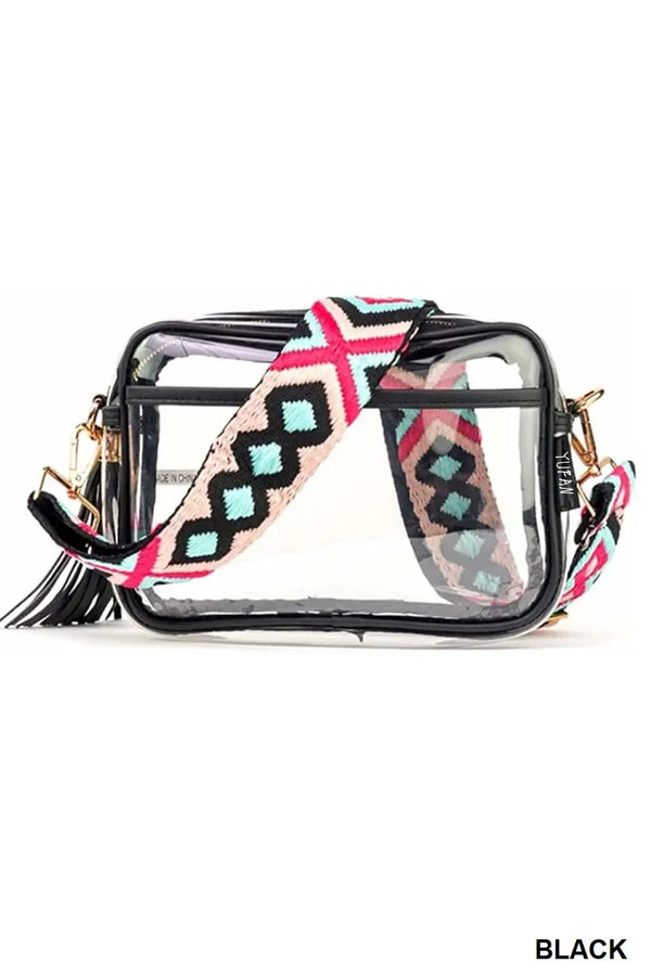 Clear Courtney Stadium Crossbody Bag