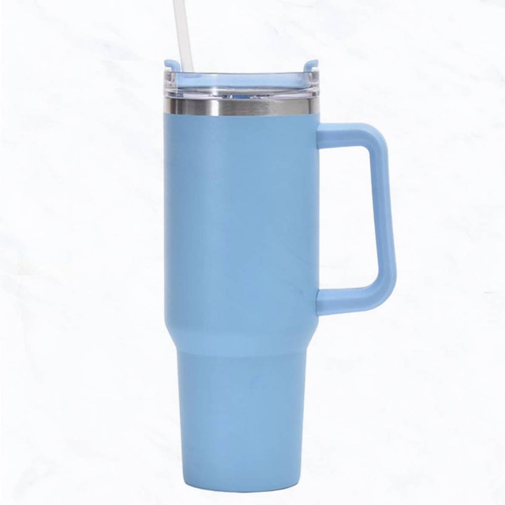 40 oz, Stainless Steel Tumbler with Handle