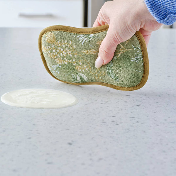 WerkShoppe - Kitchen Herbs Scrubbies, Set of 4