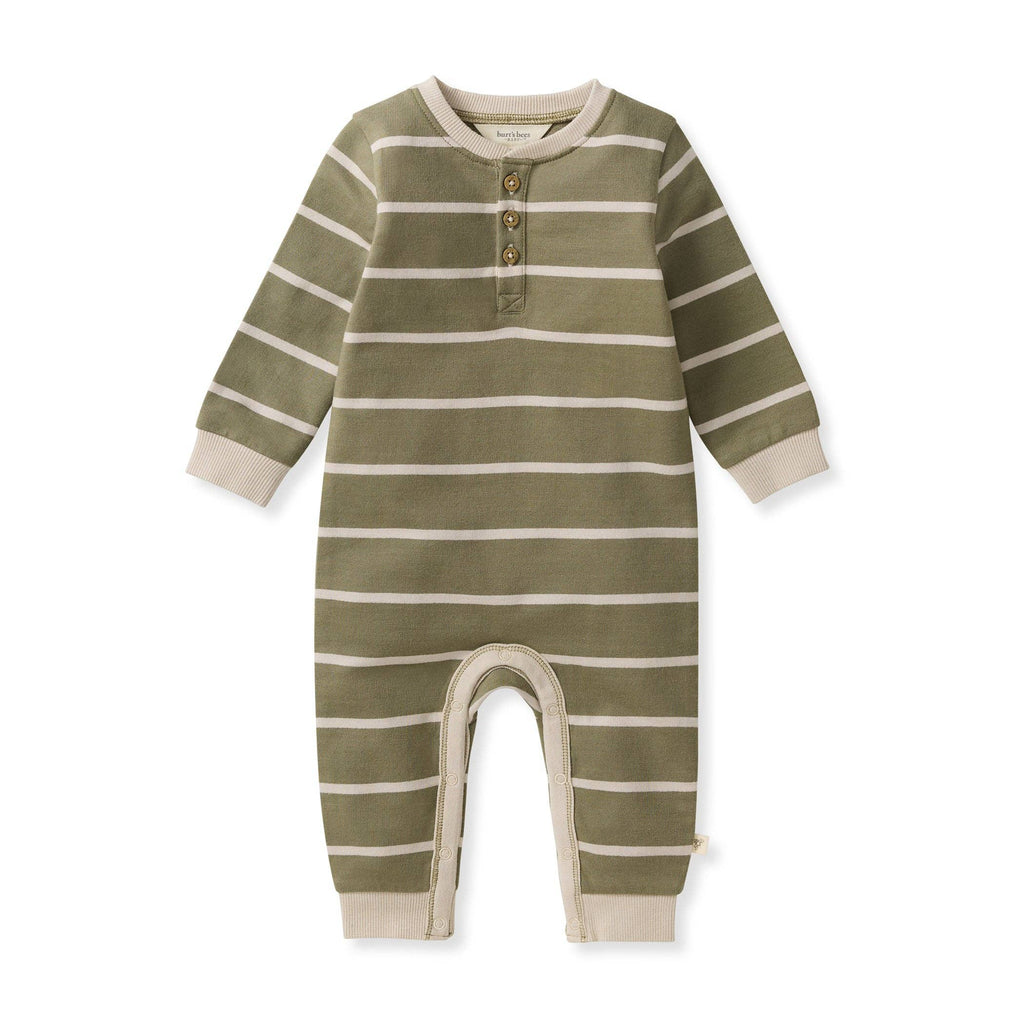 Henley Organic Baby Boy Jumpsuit