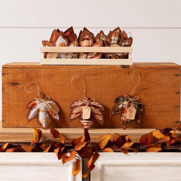 Fall Leaf Ornaments